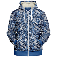 Chokefish™ Microfleece Zip-Up Hoodie Maori-004-2
