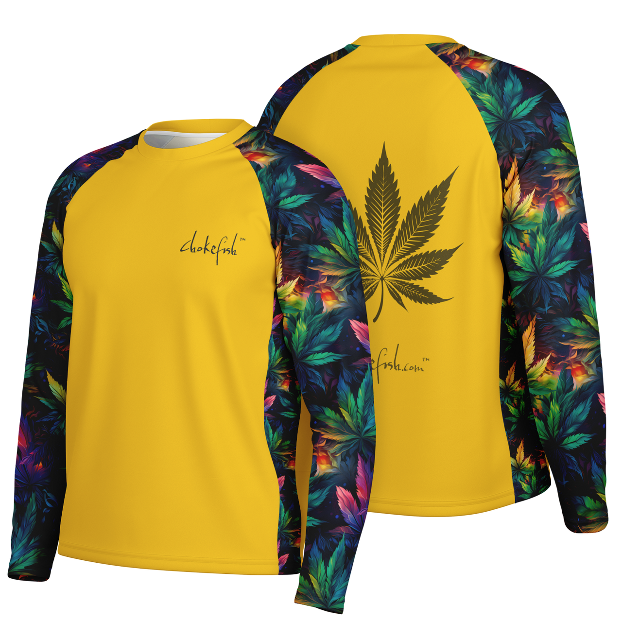 Chokefish™ Long Sleeve Every Day All Weather Cannabis Shirt Men's-013 - SLE