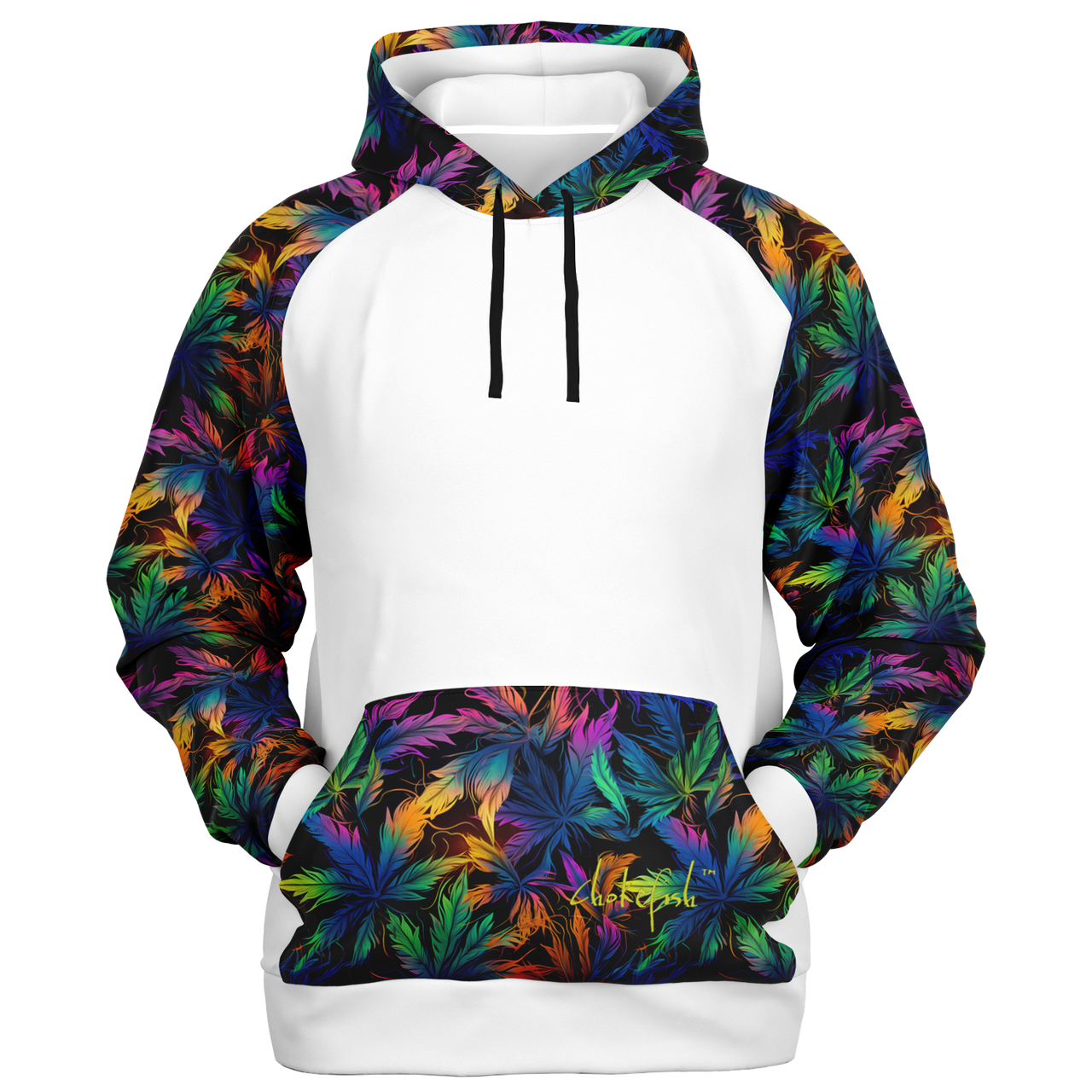 Chokefish™ Cannabis Raglan Remix-023W