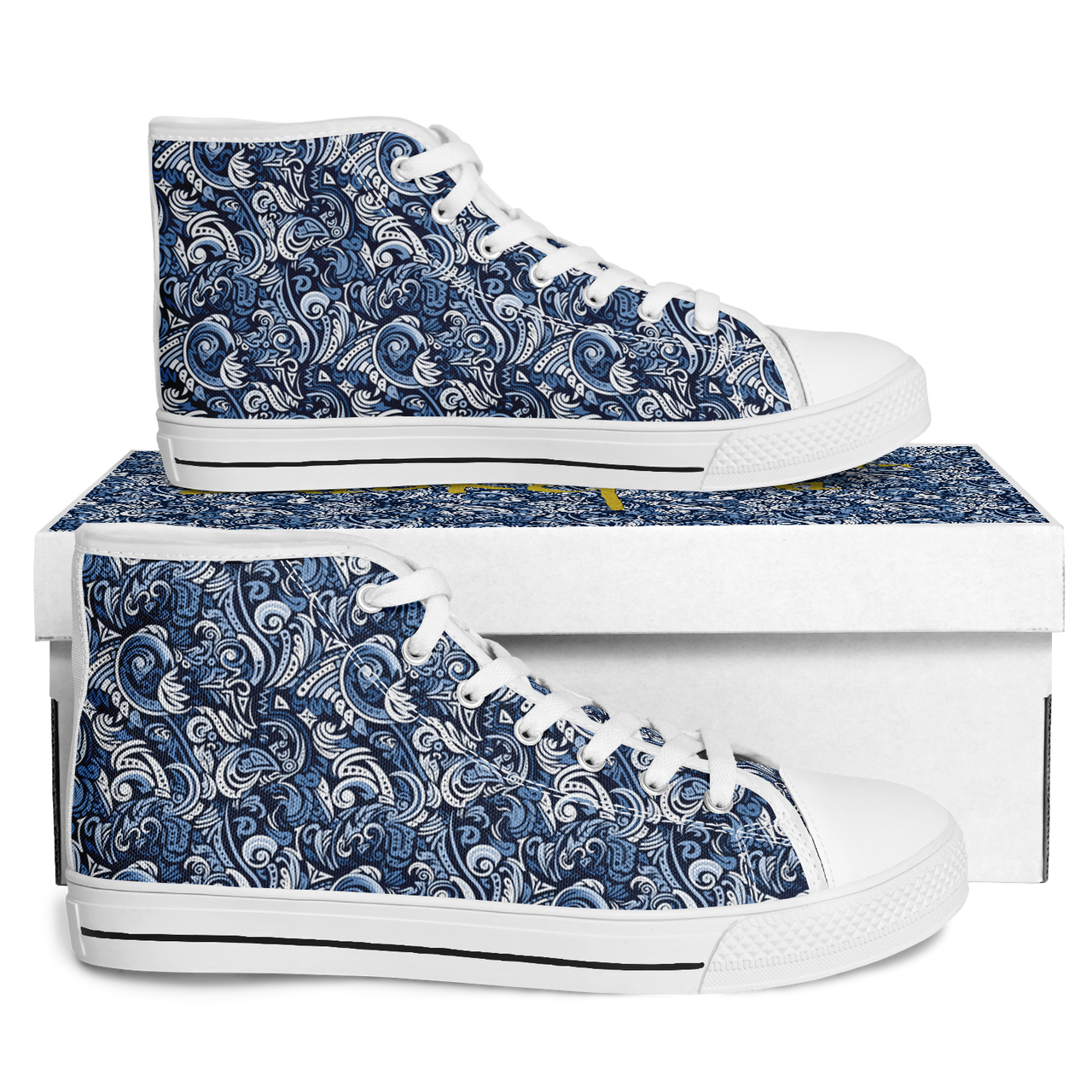 Chokefish™ Urban Peak Retro High Tops-Maori-004