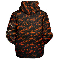 Chokefish™ Microfleece Zip-Up Hoodie Camouflage-014B