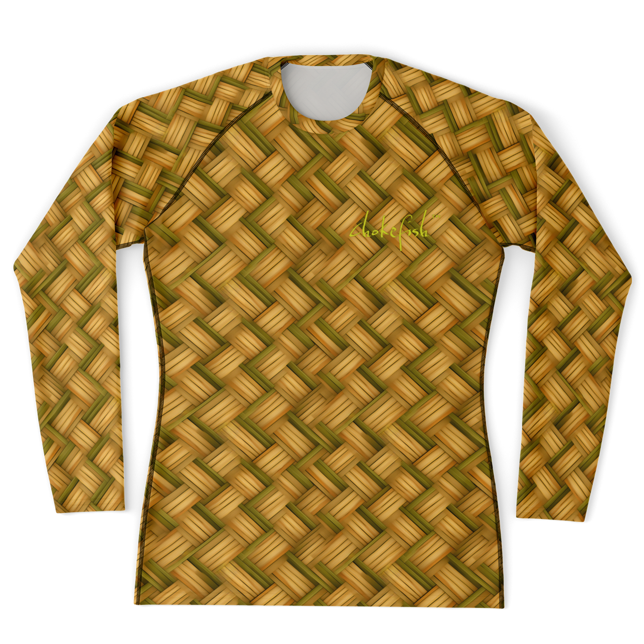 Chokefish™ Long Sleeve Rashguard Textures Men's Shirt-004