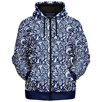 Chokefish™ Microfleece Zip-Up Hoodie Maori-003-2B
