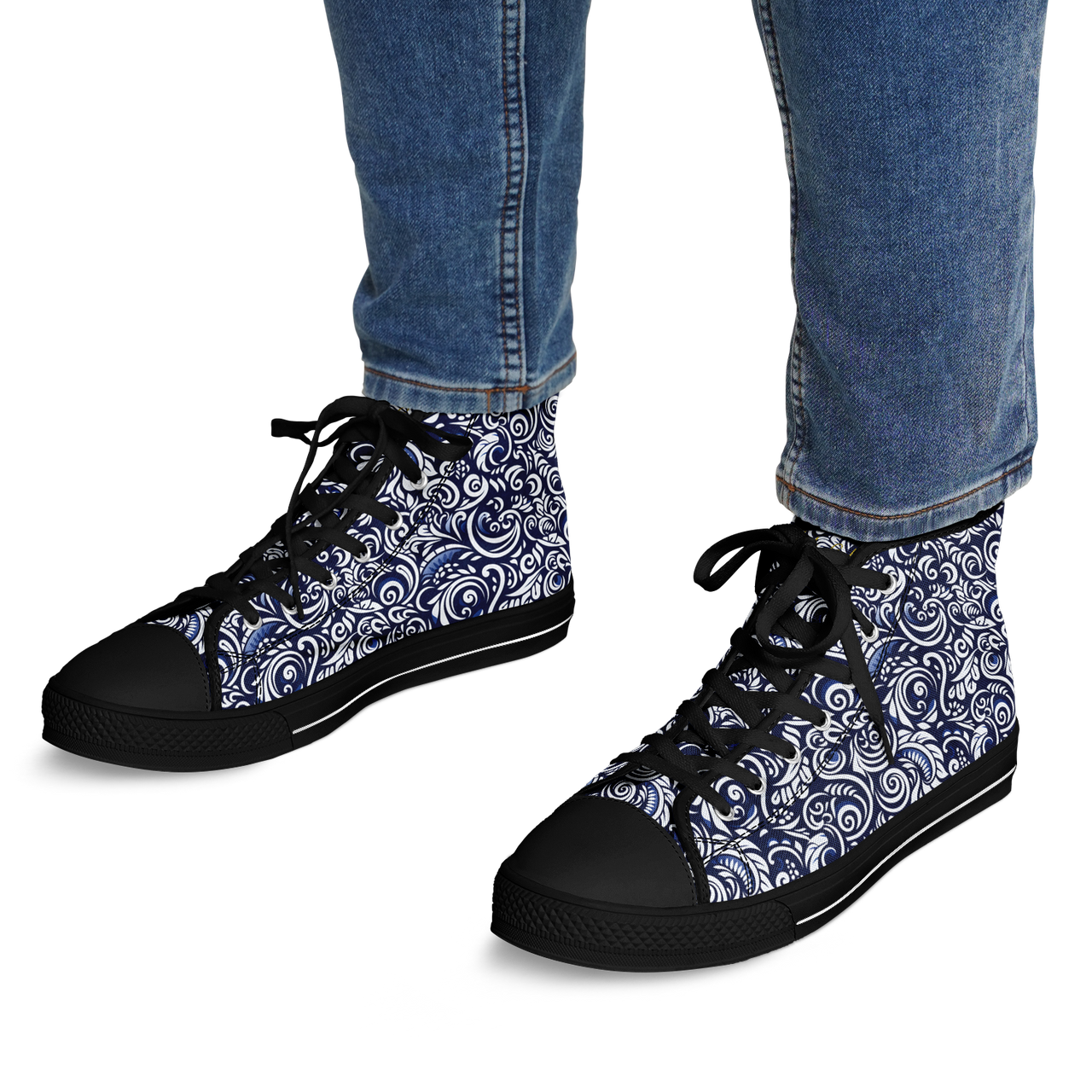 Chokefish™ Urban Peak Retro High Tops-Maori-007-2