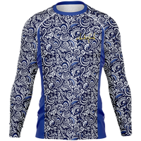 Chokefish™ Long Sleeve Rashguard Maori Men's Shirt-015