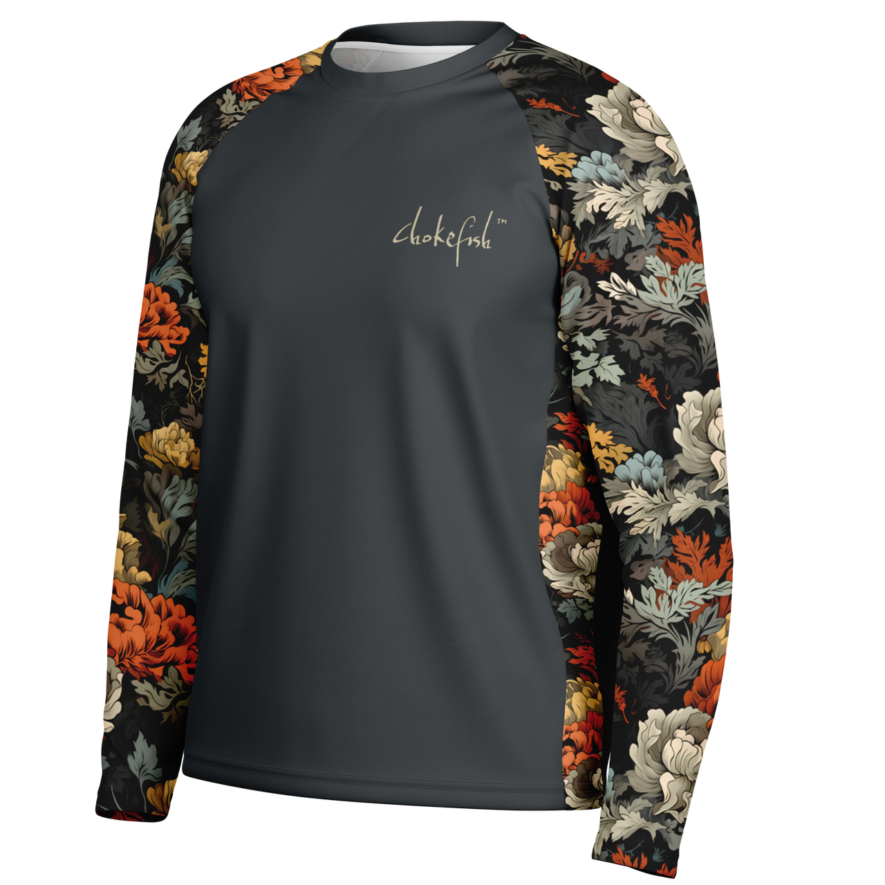 Chokefish™ Long Sleeve Every Day All Weather Floral Shirt Men's-018 - SLE