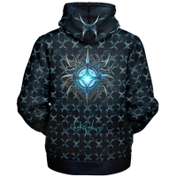 Chokefish™ Microfleece Zip-Up Hoodie Sun&Saltwater-003SEB