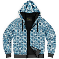 Chokefish™ Microfleece Zip-Up Hoodie Sun&Saltwater-002B