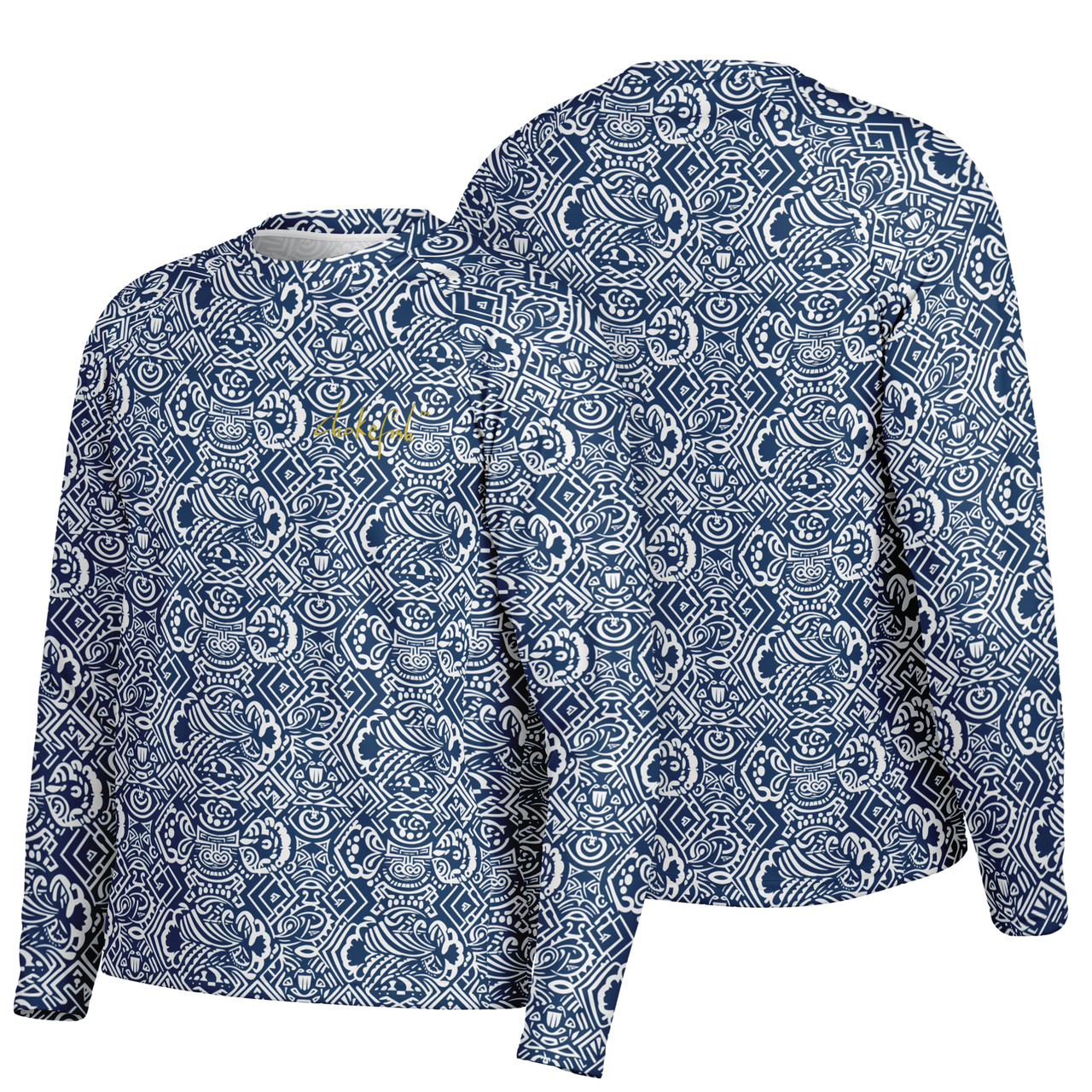 Chokefish™ Long Sleeve Every Day All Weather Maori Shirt Men's-001-1