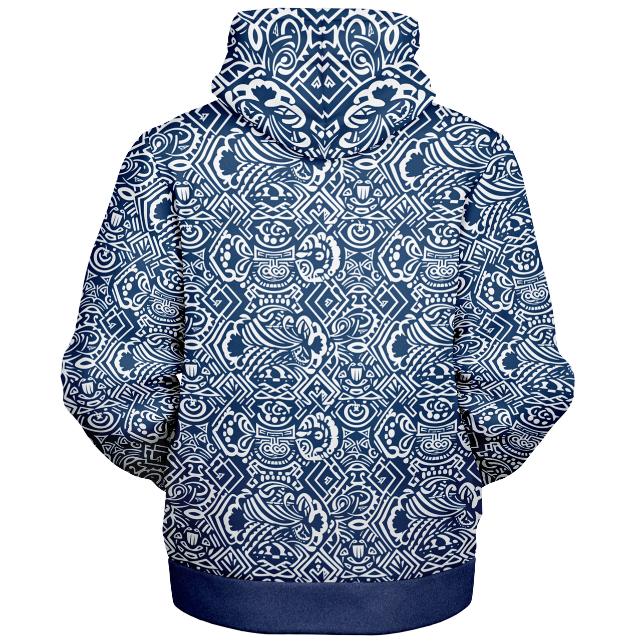 Chokefish™ Microfleece Zip-Up Hoodie Maori-001-2