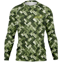 Chokefish™ Long Sleeve Rashguard Textures Men's Shirt-003
