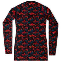 Chokefish™ Long Sleeve Rashguard Marine Woman's Shirt-001