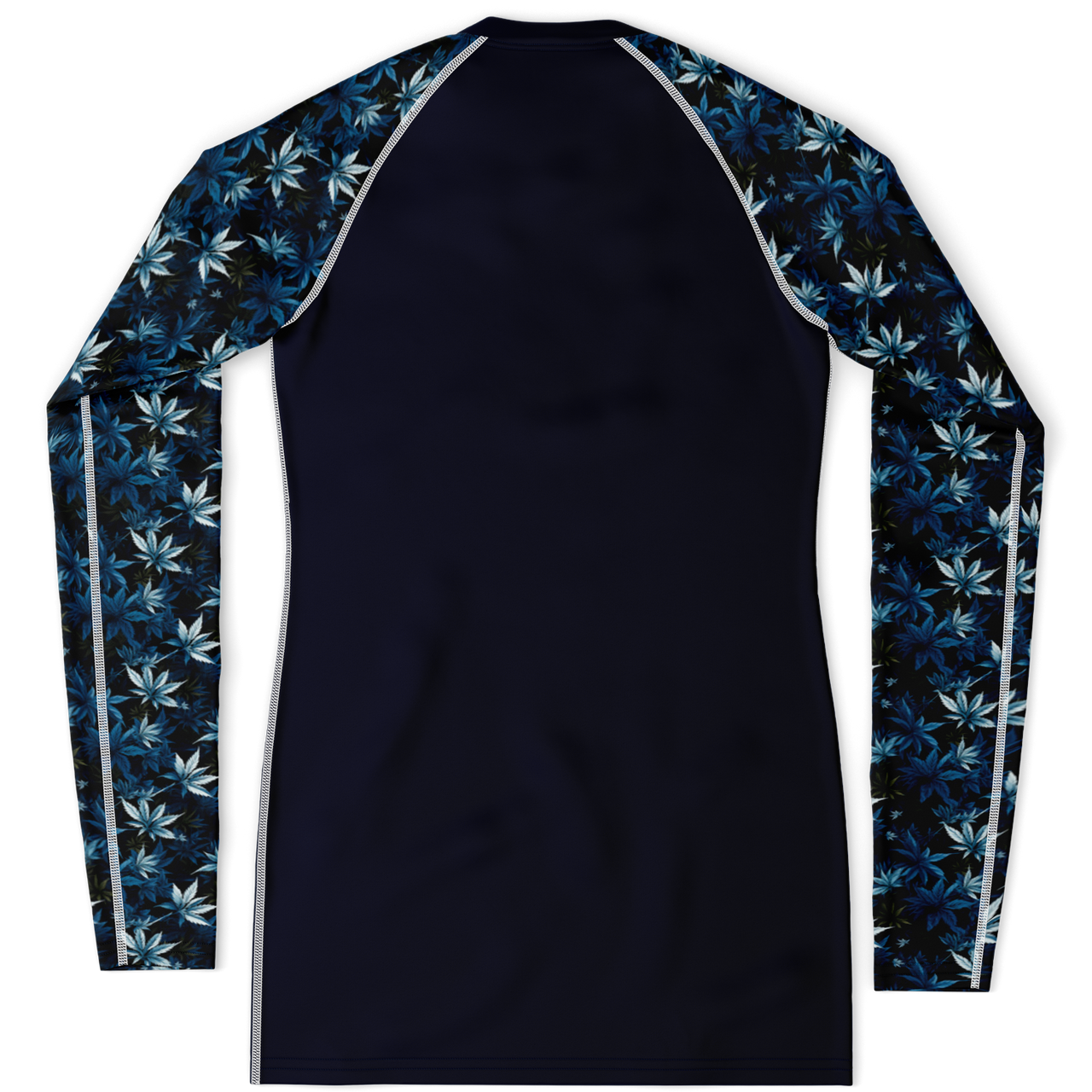 Chokefish™ Long Sleeve Rashguard Cannabis Woman's Shirt-005-2