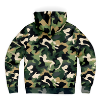 Chokefish™ Microfleece Zip-Up Hoodie Camouflage-002B