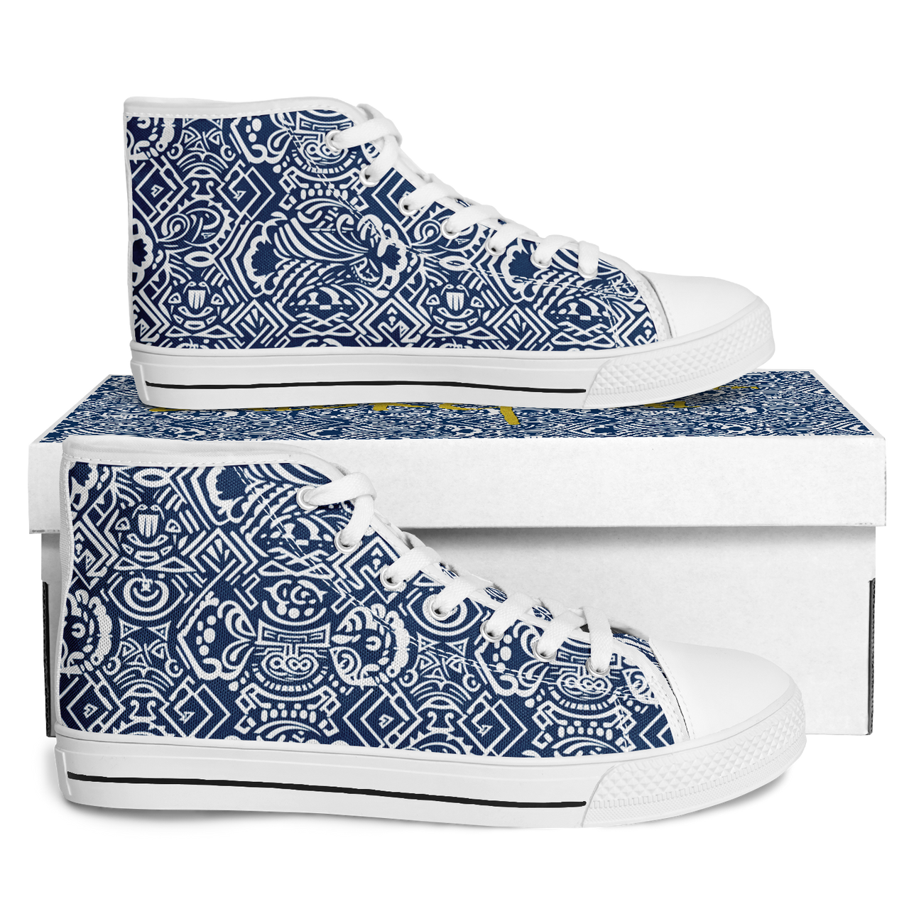Chokefish™ Urban Peak Retro High Tops-Maori-001