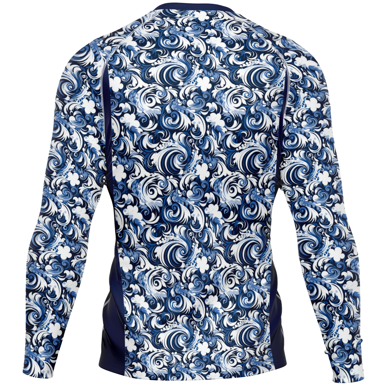 Chokefish™ Long Sleeve Rashguard Maori Men's Shirt-016