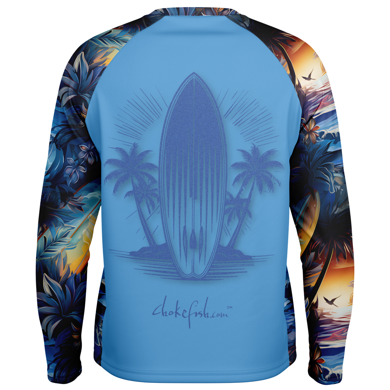 Chokefish™ Long Sleeve Every Day All Weather Surfboards Shirt Men's-006 - SLE