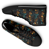 Chokefish™ Urban Peak Retro High Tops-Skulls-004