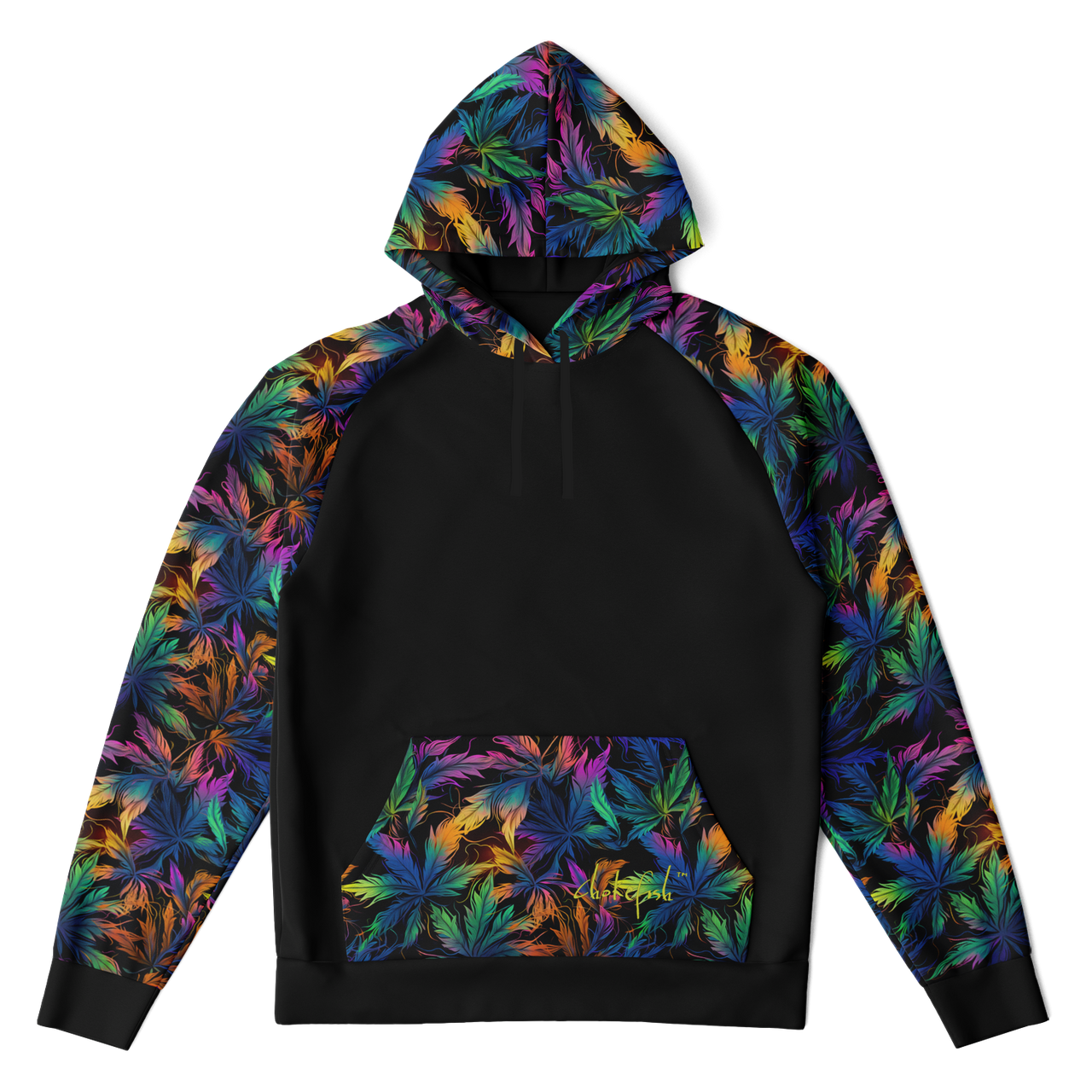 Chokefish™ Cannabis Raglan Remix-023B