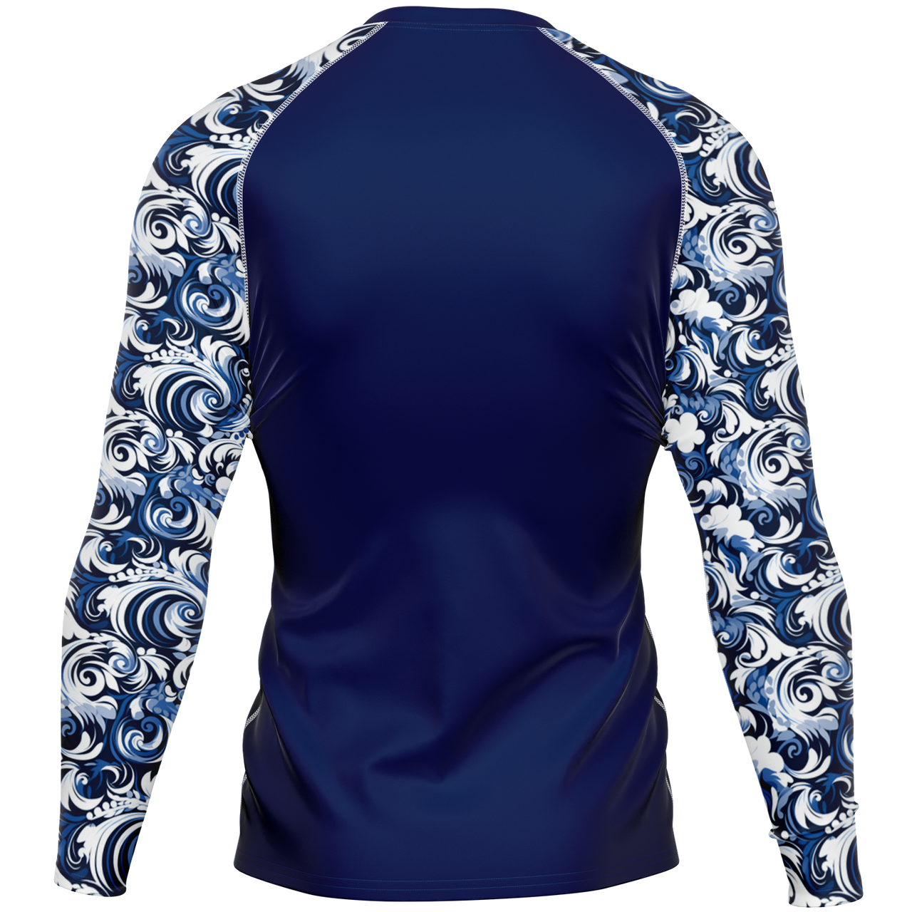 Chokefish™ Long Sleeve Rashguard Maori Men's Shirt-008