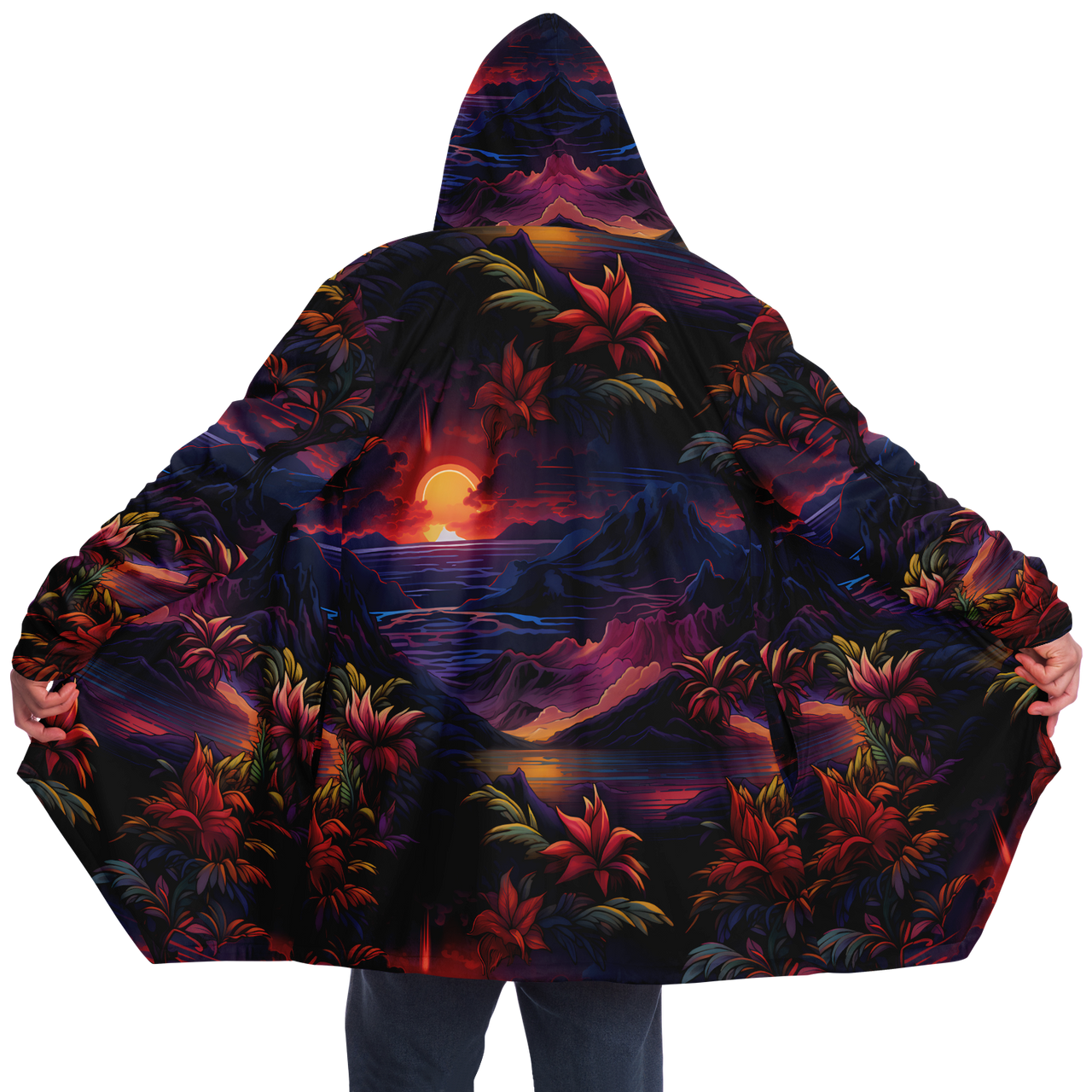 Chokefish™ Volcano Cloaks Unisex-009B