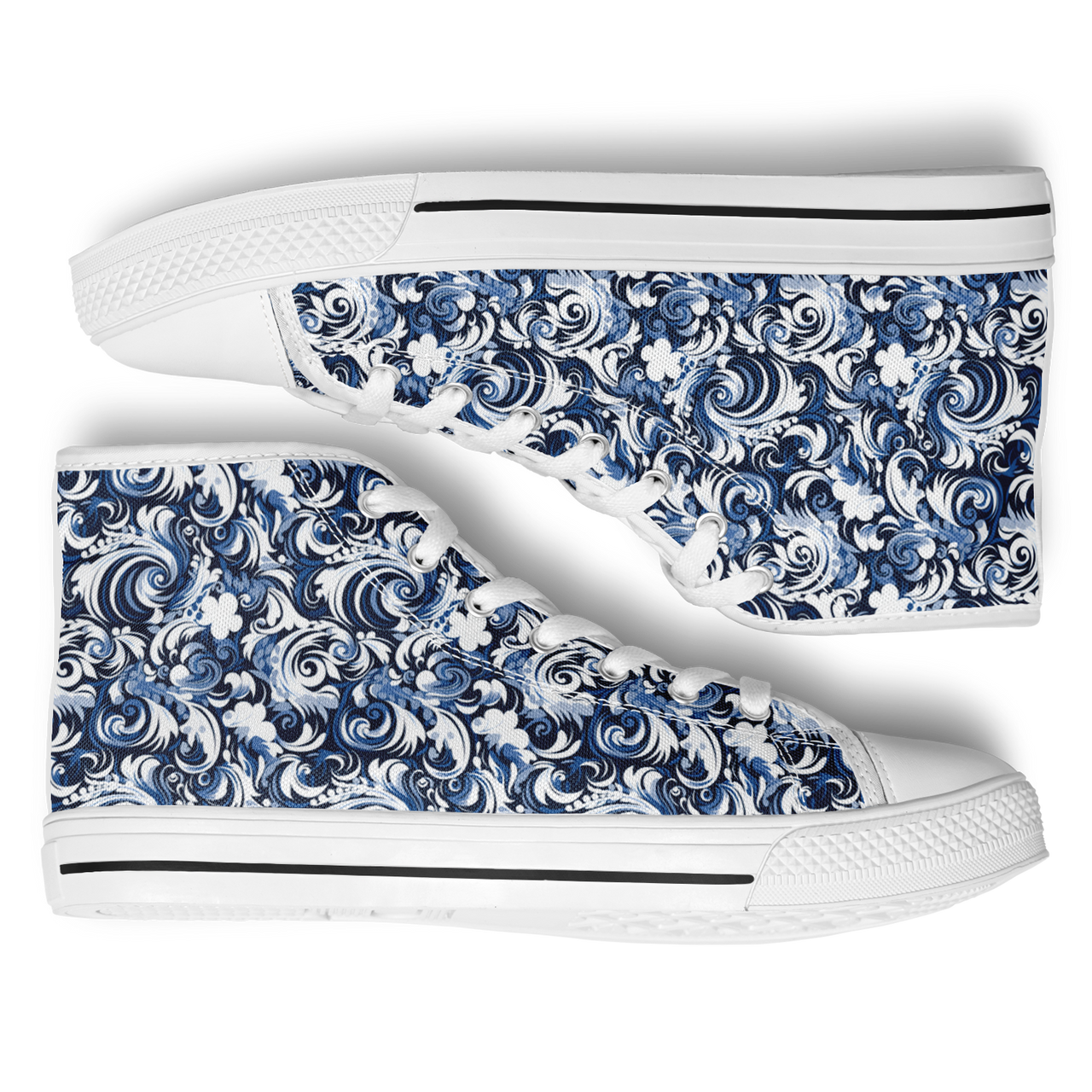 Chokefish™ Urban Peak Retro High Tops-Maori-008
