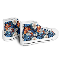 Chokefish™ Urban Peak Retro High Tops-Floral-005