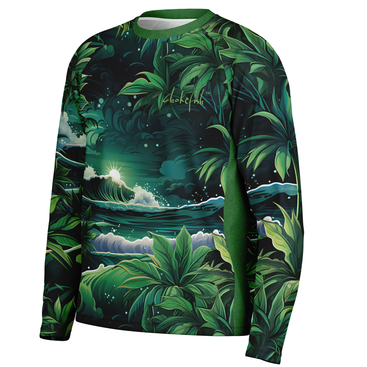 Chokefish™ Long Sleeve Every Day All Weather Floral Shirt Men's-021