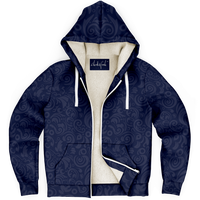 Chokefish™ Microfleece Zip-Up Hoodie Maori-009