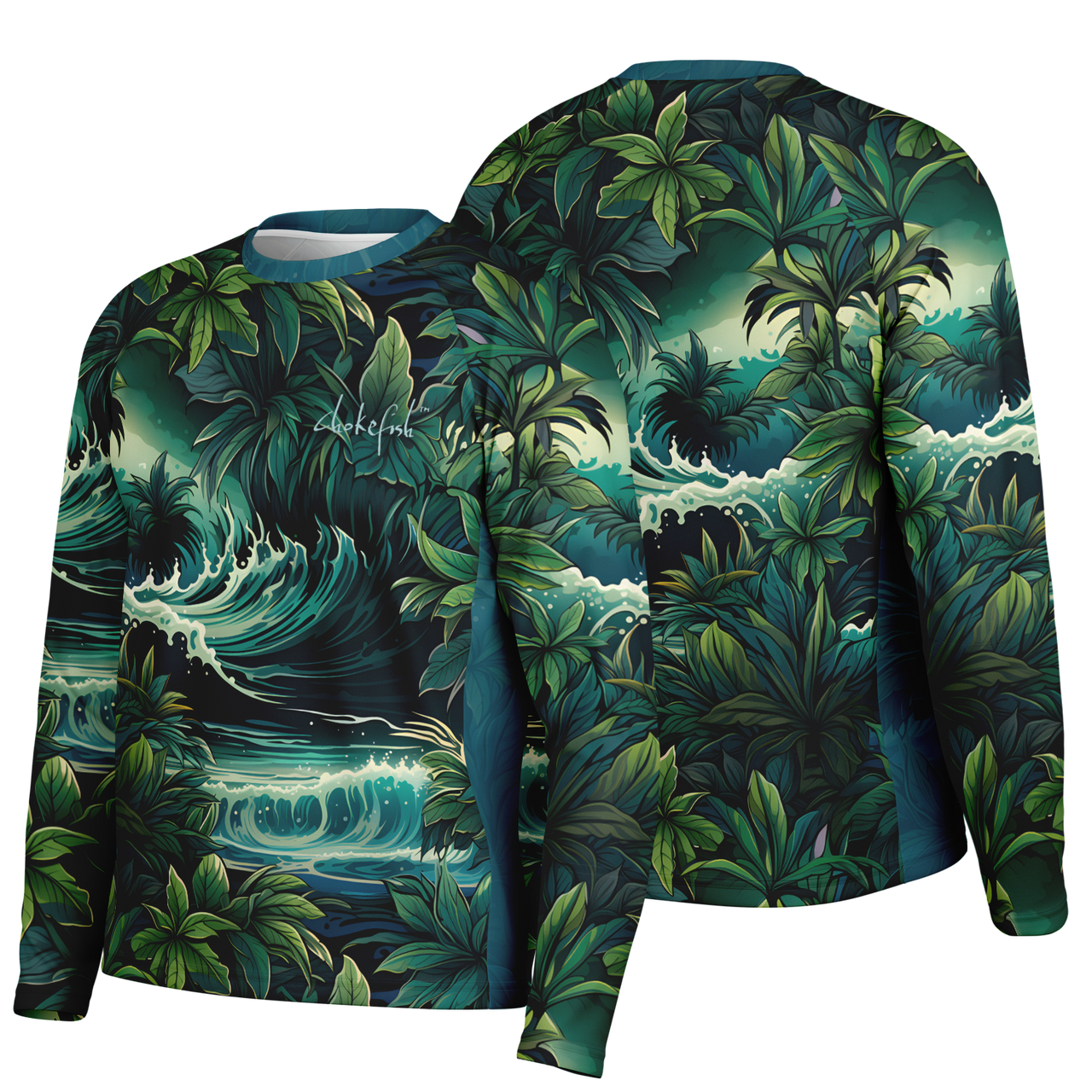 Chokefish™ Long Sleeve Every Day All Weather Floral Shirt Men's-020