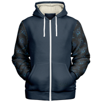 Chokefish™ Microfleece Zip-Up Hoodie Sun&Saltwater-005SE