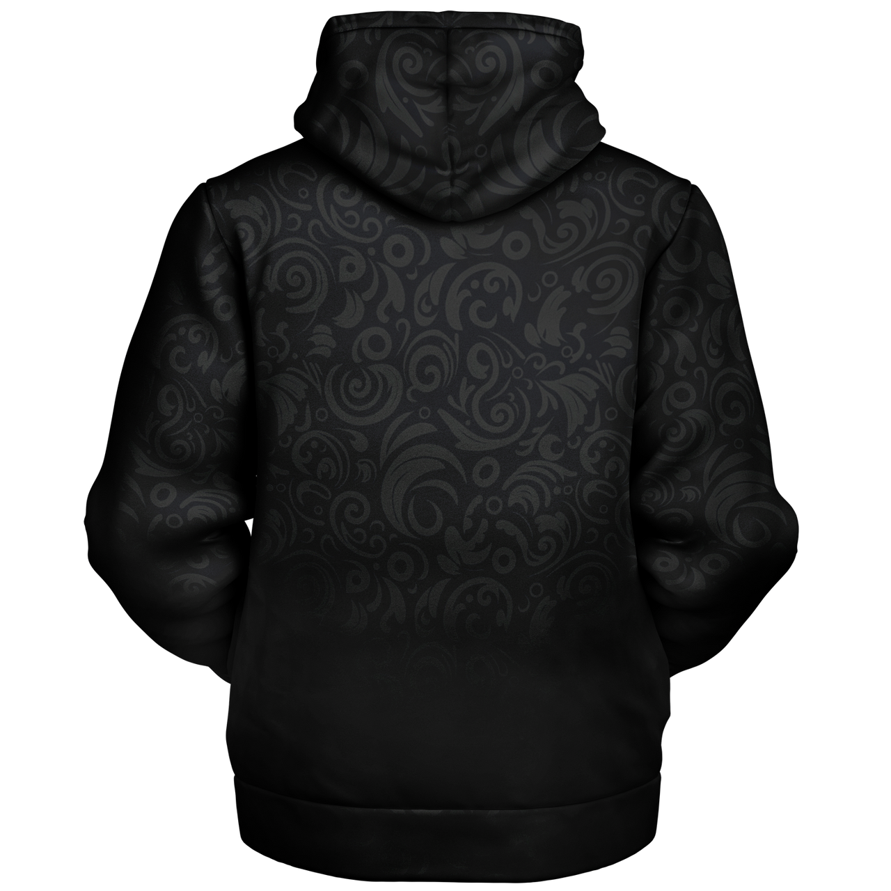 Chokefish™ Microfleece Zip-Up Hoodie Maori-009B