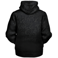 Chokefish™ Microfleece Zip-Up Hoodie Maori-009B