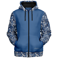 Chokefish™ Microfleece Zip-Up Hoodie Maori-004B