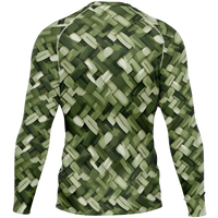Chokefish™ Long Sleeve Rashguard Textures Men's Shirt-003
