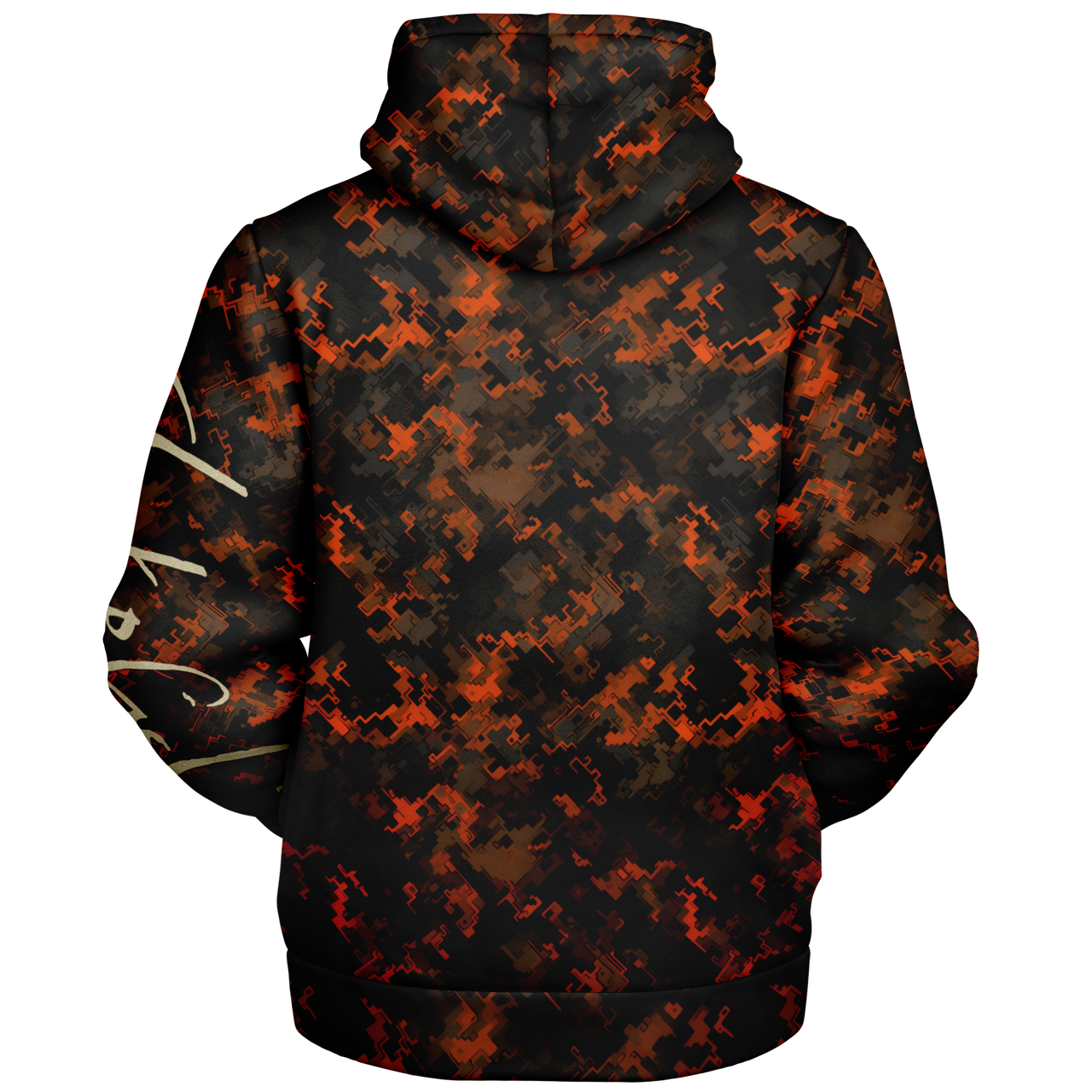 Chokefish™ Microfleece Zip-Up Hoodie Camouflage-015