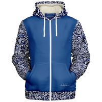 Chokefish™ Microfleece Zip-Up Hoodie Maori-007