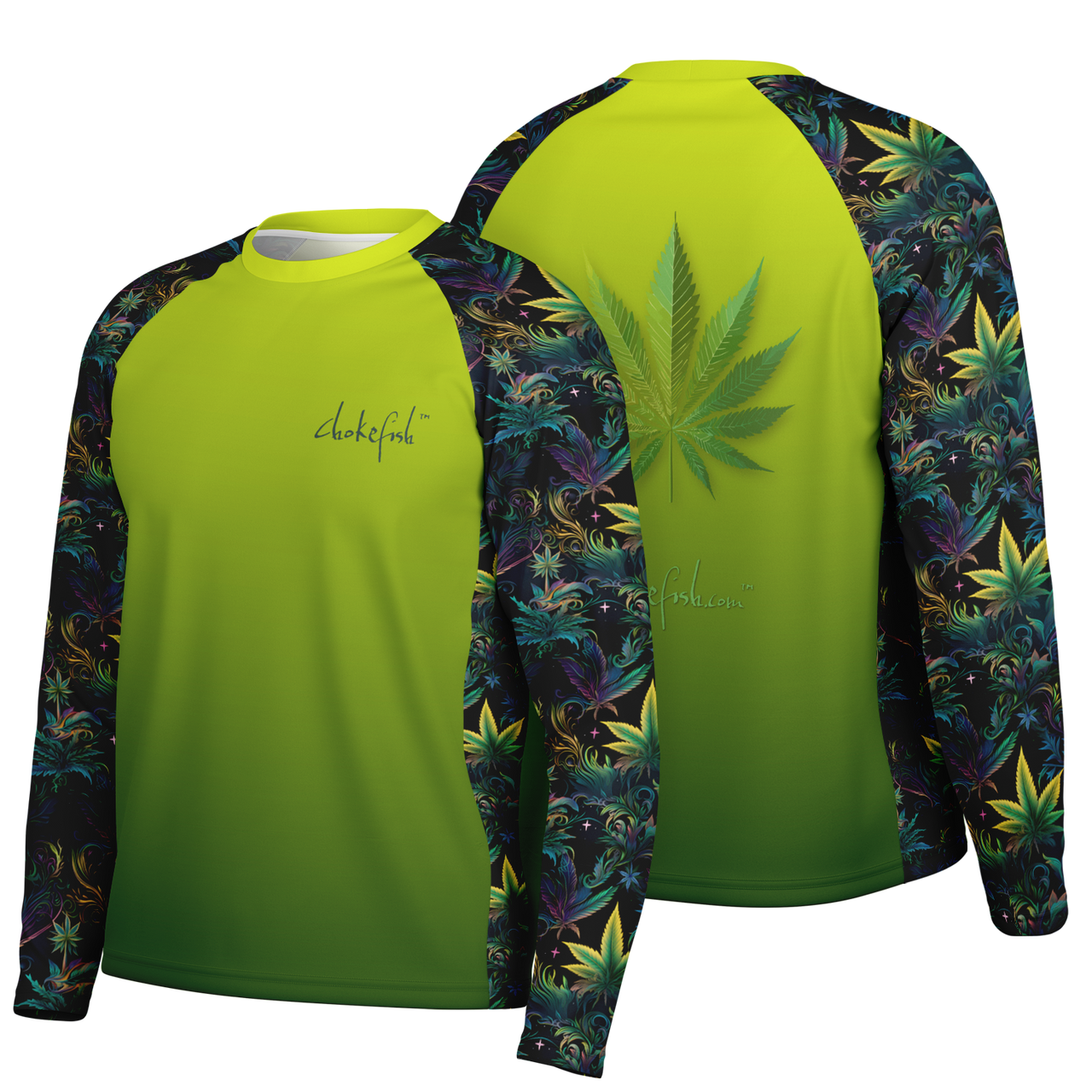 Chokefish™ Long Sleeve Every Day All Weather Cannabis Shirt Men's-023 - SLE