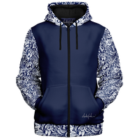 Chokefish™ Microfleece Zip-Up Hoodie Maori-005B
