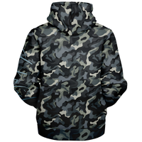 Chokefish™ Microfleece Zip-Up Hoodie Camouflage-007