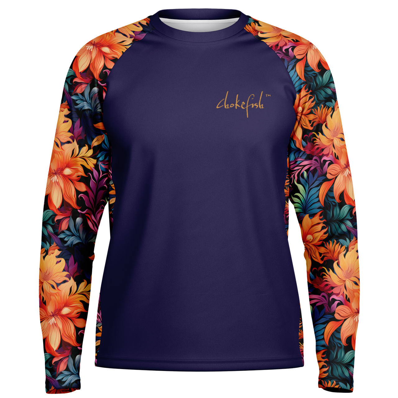 Chokefish™ Long Sleeve Every Day All Weather Floral Shirt Men's-016 - SLE