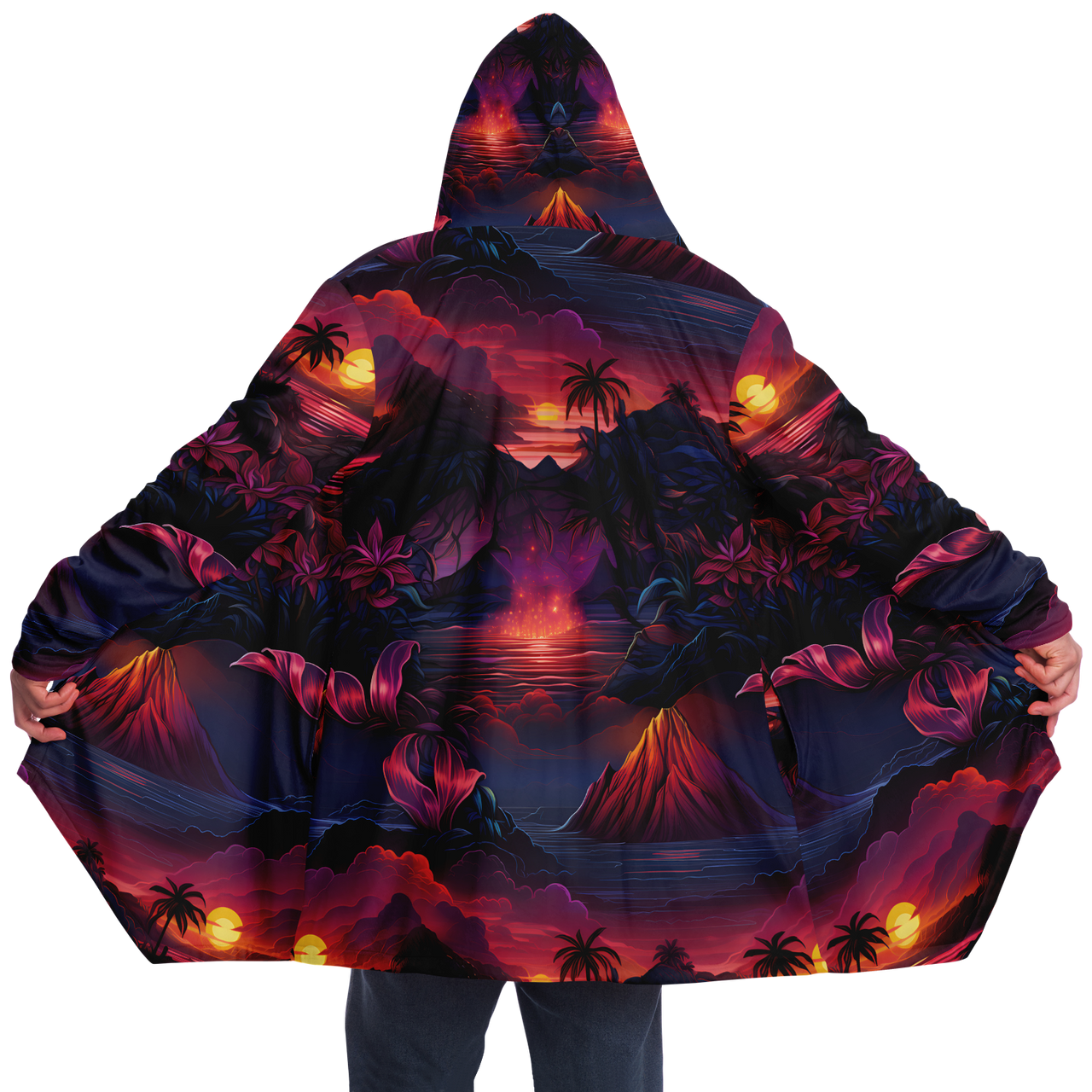 Chokefish™ Volcano Cloaks Unisex-008B