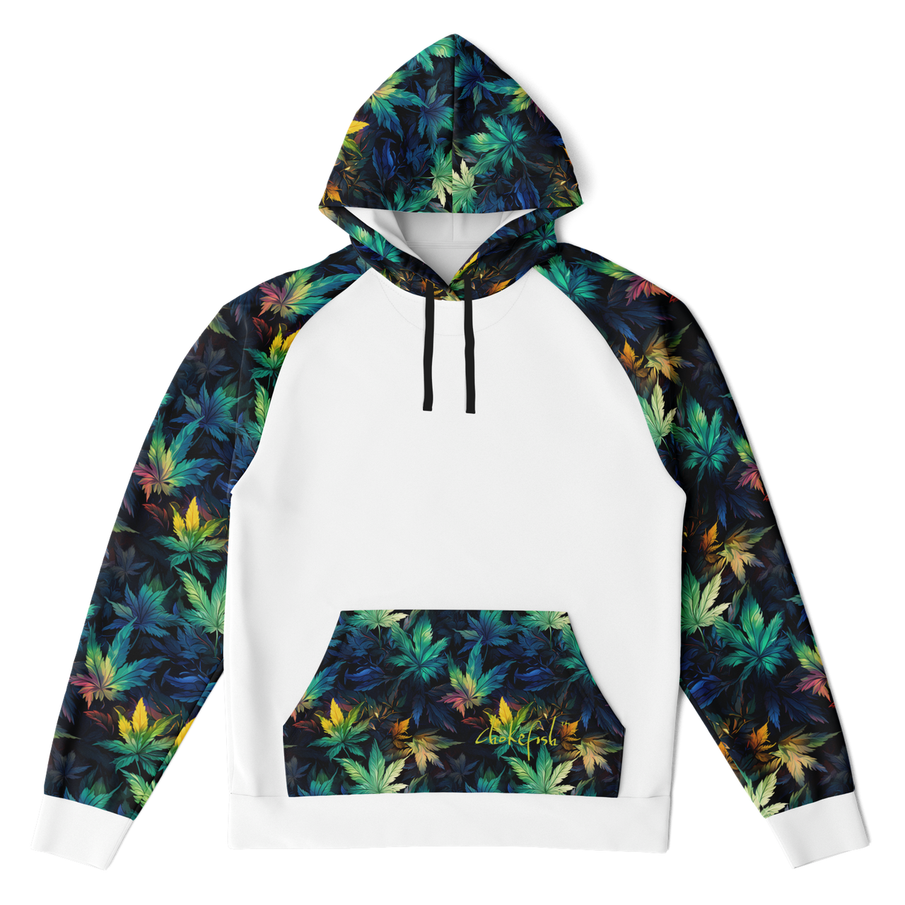 Chokefish™ Cannabis Raglan Remix-024W