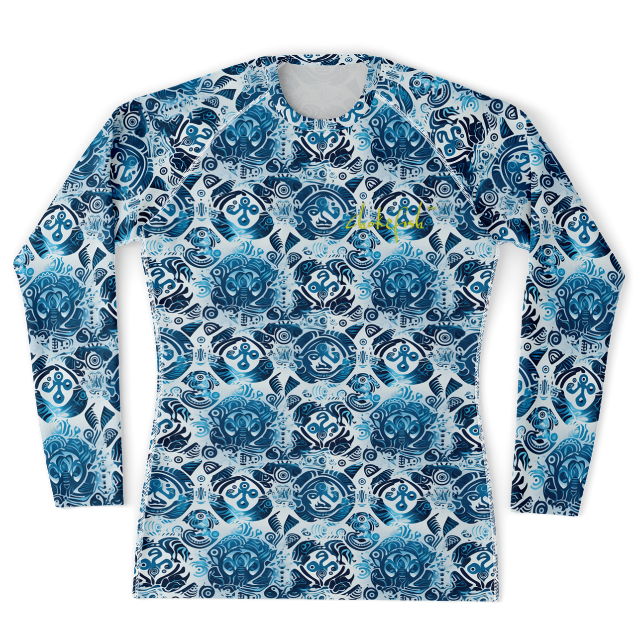 Chokefish™ Long Sleeve Rashguard Sun&Saltwater Men's Shirt-001
