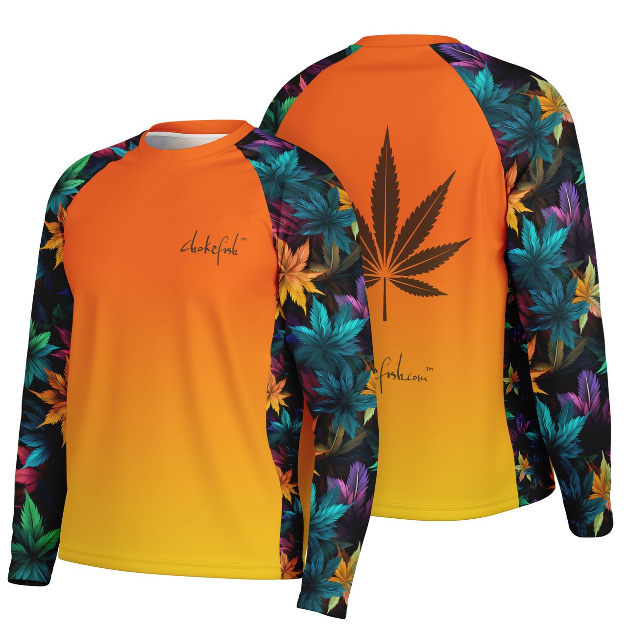Chokefish™ Long Sleeve Every Day All Weather Cannabis Shirt Men's-019 - SLE