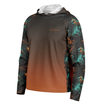 Chokefish™ Long Sleeve Every Day All Weather Hooded Shirt Men's-Motocross-001