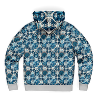 Chokefish™ Microfleece Zip-Up Hoodie Sun&Saltwater-001