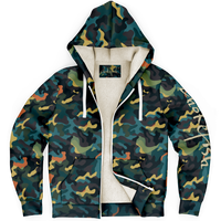Chokefish™ Microfleece Zip-Up Hoodie Camouflage-010