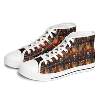Chokefish™ Urban Peak Retro High Tops-Skulls-001