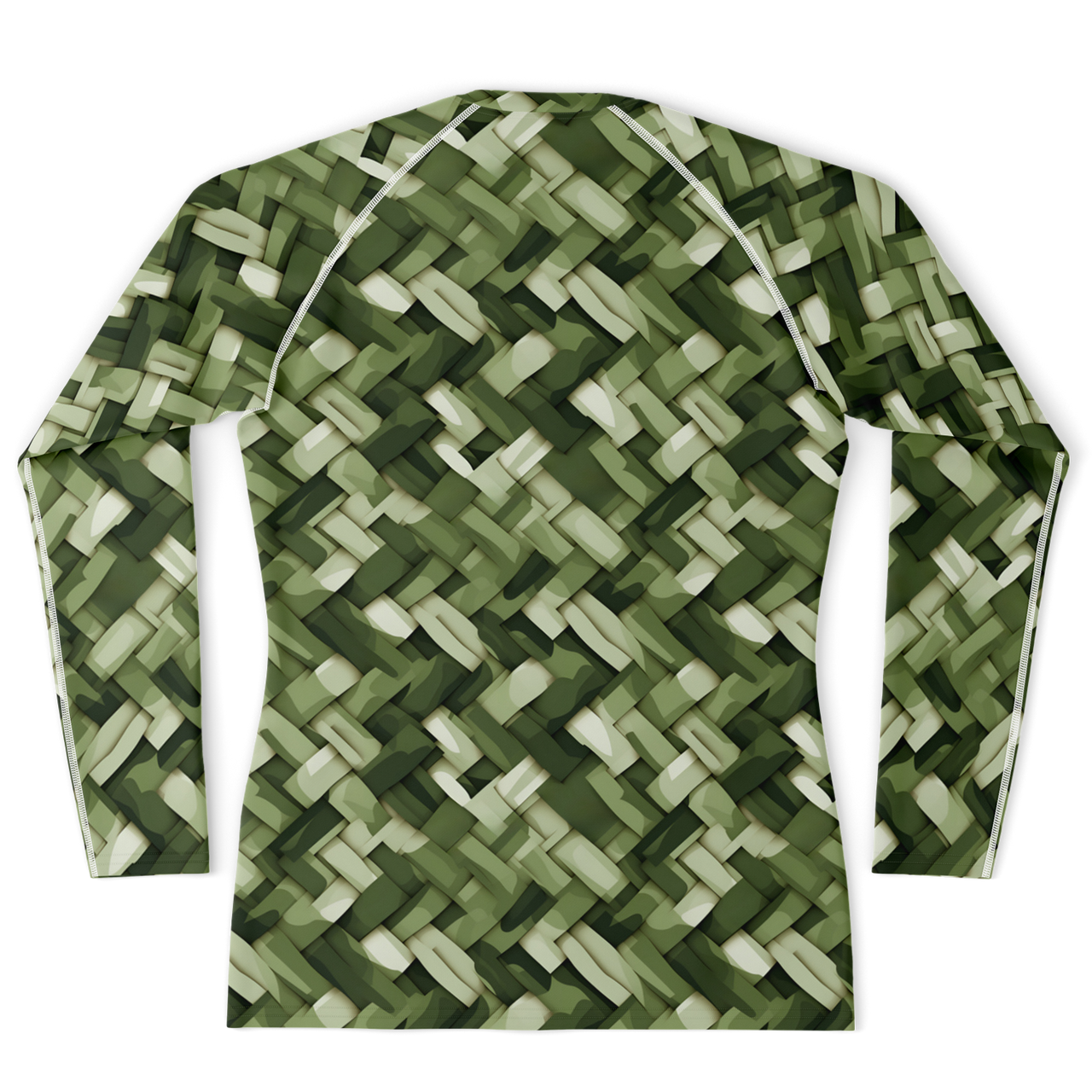 Chokefish™ Long Sleeve Rashguard Textures Men's Shirt-003